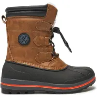 Kimberfeel Bottes neige enfant JAREK garcons - Marron - 29
