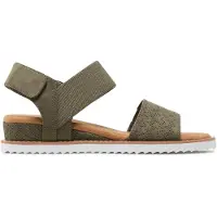 SKECHERS Femmes Sandales à coins DESERT KISS Vert