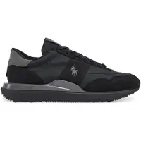 Ralph Lauren Baskets basses 'TRAIN 89' gris / noir