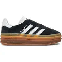 Adidas Baskets basses 'Gazelle Bold' noir / blanc