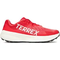 Adidas Chaussure de course 'Agravic Speed' gris clair / rouge