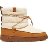 Puma Après-ski 'Snowbae Suede' marron / blanc