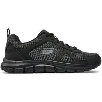 SKECHERS Slip on 'Bucolo' noir / noir chiné