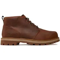 Timberland pour homme. TB0A69TWEM61 Britton Road Mid bottes chukka en cuir marron (41.5), Plat, Lacets, Casuel, Durable