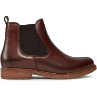 Tamaris Chelsea Boots brun foncé