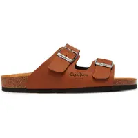 Pepe Jeans Mule 'Oban Classic' caramel / noir / argent