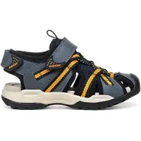 Geox Garçons Sandales classiques J450RB 014ME C0659 Couleur : Bleu Taille : 28