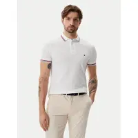 Tommy Hilfiger T-Shirt bleu foncé / rouge carmin / blanc