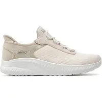 SKECHERS pour femme. 117504 Baskets Slip-ins: BOBS Sport Squad Chaos blanc (41), Tissu, Plat, Lacets, Multisport