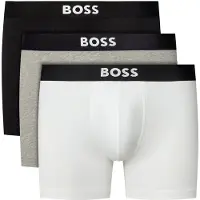 BOSS Boxers gris / noir / blanc