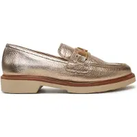Hispanitas , Seattle, chaussures pour femmes, chaussures basses, mocassins, couleur or, pour le quotidien
