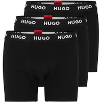HUGO Boxers noir / blanc