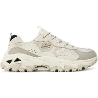 SKECHERS Baskets basses 'D LITES HIKER' beige / crème / beige foncé