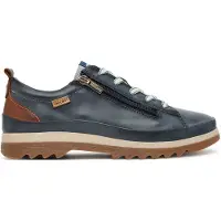 Pikolinos Chaussure à lacets 'Vigo' bleu foncé / marron