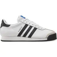 Adidas Baskets basses 'Samoa' gris clair / noir / blanc