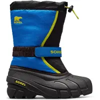 Sorel Bottes d'hiver pour enfants Flurry, imperméables, doublure en feutre doux, sécurité accrue