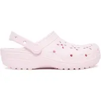Crocs Sabots Classic Floral Cut Out Clog femmes - Rose - 42 / 43