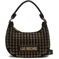 Love Moschino Femmes, Sac à main, Sac de soirée Glam Up 4058, Or, Noir