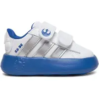 Adidas Chaussure de sport 'x Star Wars Grand Court 2.0' bleu / argent / blanc