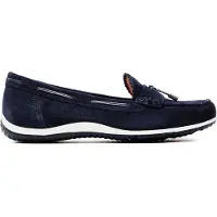 Geox D Vega Moc A Couleur Bleu