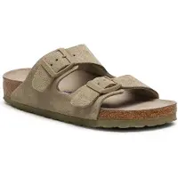 Birkenstock Arizona Suede Leather Couleur Vert