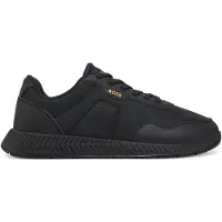 BOSS Baskets basses 'Titanium' jaune d'or / noir