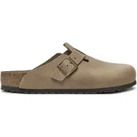Birkenstock Boston Soft Footbed Natural Leather Oiled Clogs Marron EU 41