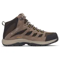 Columbia Crestwood Mid Waterproof Hiking Boots Marron EU 41 1/2 Homme