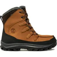 Timberland pour homme. TB19701R2311 Chillberg Mid Lace Up bottes en cuir marron (47.5), Plat, Lacets, Casuel, Outdoor, De plein air
