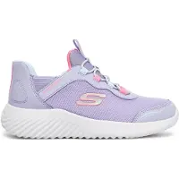 SKECHERS Chaussures de sport Bounder Simple Cute, violet, taille 27 1/2 (garçons et filles), violet, taille 27 1/2