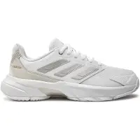 Adidas Chaussure de sport 'CourtJam Control 3' gris clair / argent / blanc