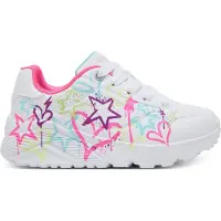 SKECHERS Uno Lite My Drip Trainers Blanc EU 35 1/2 Enfants
