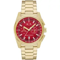 Giorgio Armani Chronographe Exchange collection or - homme