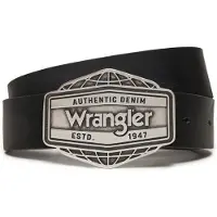 Wrangler Big Buckle Belt Noir 85 cm Homme