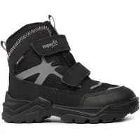 Superfit Snow Max, chaussures pour enfants, bottes d'hiver pour garçons, couleur noire, modèle de loisirs