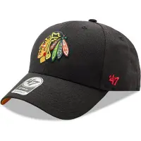 47 Nhl Chicago Blackhawks Ballpark Mvp Snapback Cap Noir