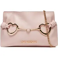 Love Moschino Femmes, Sac à main, Sac à bandoulière en poudre unique, Rose