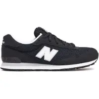 New Balance unisex pour enfant. GC515V1 Baskets 515 noir (39), Plat, Lacets, Casuel, Mesh, mode enfantine