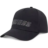 GUESS Unisexe, Casquette, Baseballcap mit Logo in Schwarz, Noir