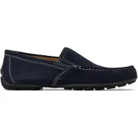 Geox Mocassin 'Moner' bleu marine / blanc