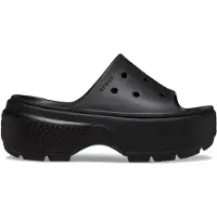 Crocs Sandales de plage Stomp, noir, taille 42-43 (hommes)