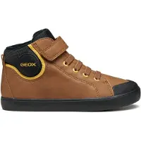 Geox Errores de Foto 085-J465CC C0202 J GISLI in BROWN/BLACK color size 33