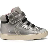 Geox Baskets montantes enfant B GISLI GIRL filles - Argenté - 20