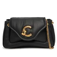 Coccinelle Sac bandoulière 'C-Me Fluffy' noir