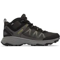 Columbia - Chaussures de randonnée journée - Peakfreak Rush Mid Outdry Dark Grey Stone Green pour Homme - Taille 40,5 - Gris