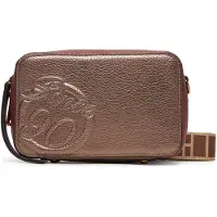 Hispanitas pour femme. BI254158 Sac Samba Met bronze (OSFA), Casuel, Polyuréthane