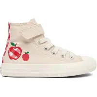 Converse Baskets montantes enfant CHUCK TAYLOR ALL STAR CHECKERED ACCENTS EASY-ON filles - Blanc - 30