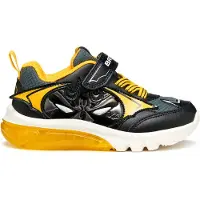 Geox Baskets basses enfant J CIBERDRON BOY BATMAN garcons - Noir - 35