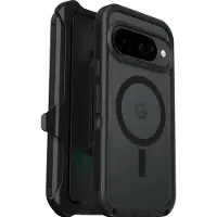 Otterbox Defender Pro XT Clear Magnets (Google Pixel 10, Google Pixel 10 Pro), Coque pour téléphone portable, Noir, Transparent