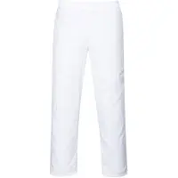 Portwest Vêtements de travail : pantalon blanc à enfiler, style boulanger, taille XL